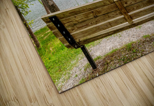 Bench View Beaver Bridge Jennifer White puzzle