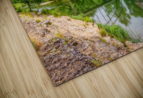 War Eagle Mill River Bank View Jennifer White puzzle
