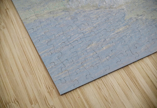 Sandpiper Fighting The Waves Jennifer White puzzle