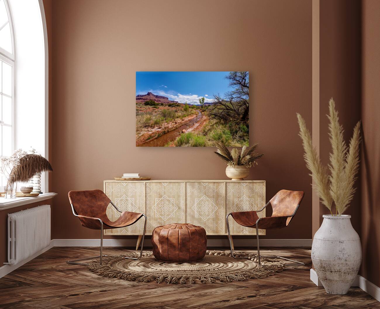 Utah Desert Hiking At Professor Creek Reproduction