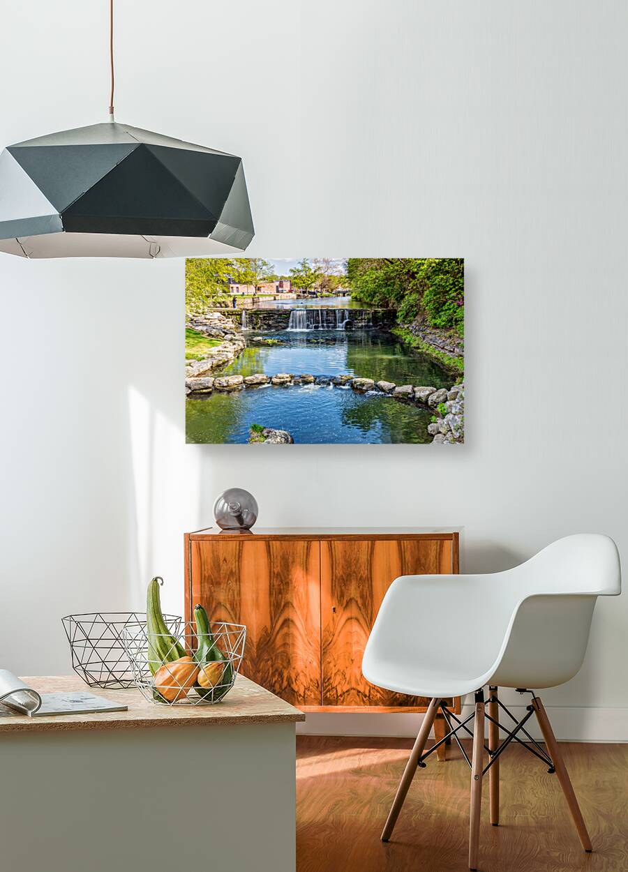 Cascading Waterfall Siloam Springs Arkansas Reproduction