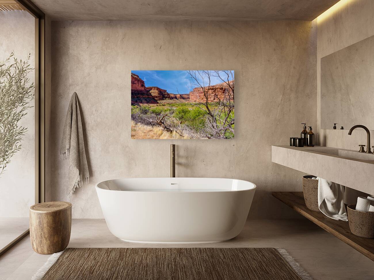 Dead Tree Colorado River Utah Reproduction