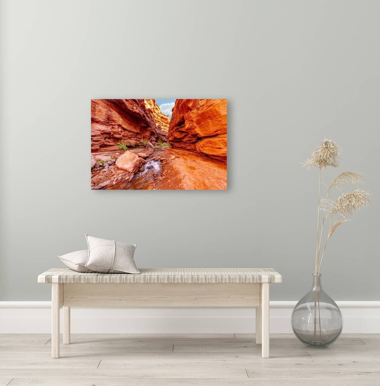 Small Waterfall Mary Jane Canyon Reproduction