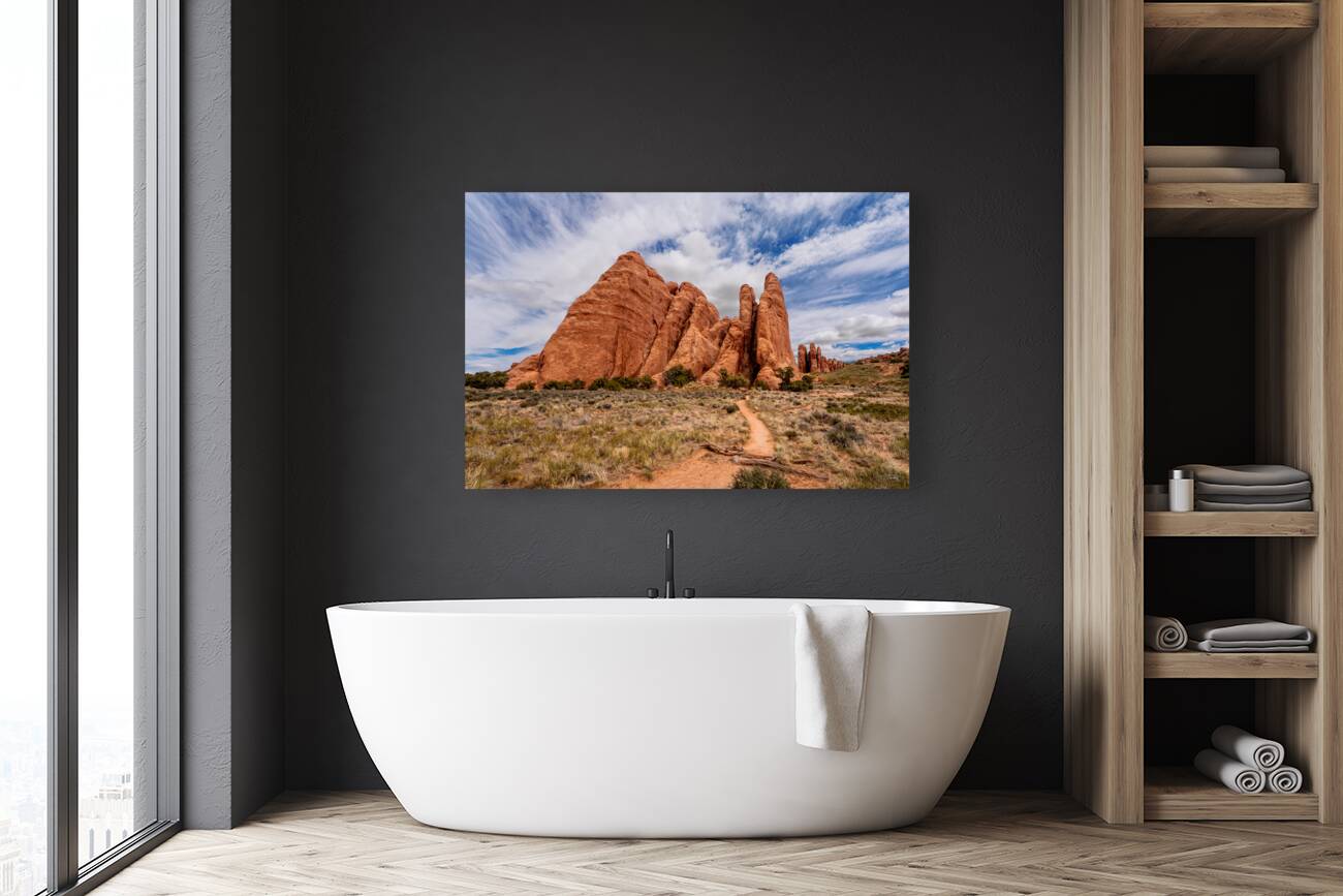Sand Dune Arch Mountain Reproduction