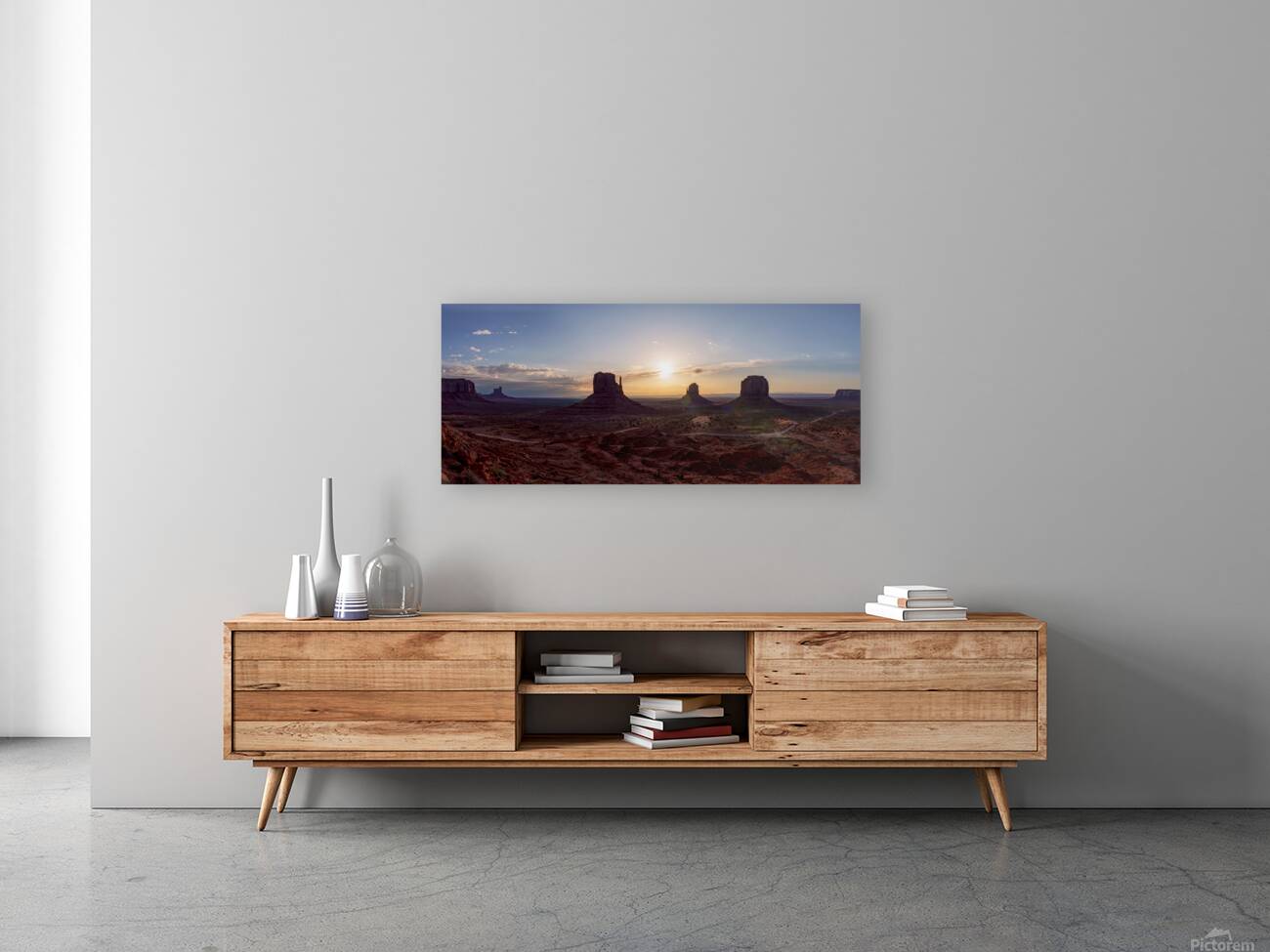 Monument Valley Panorama Reproduction