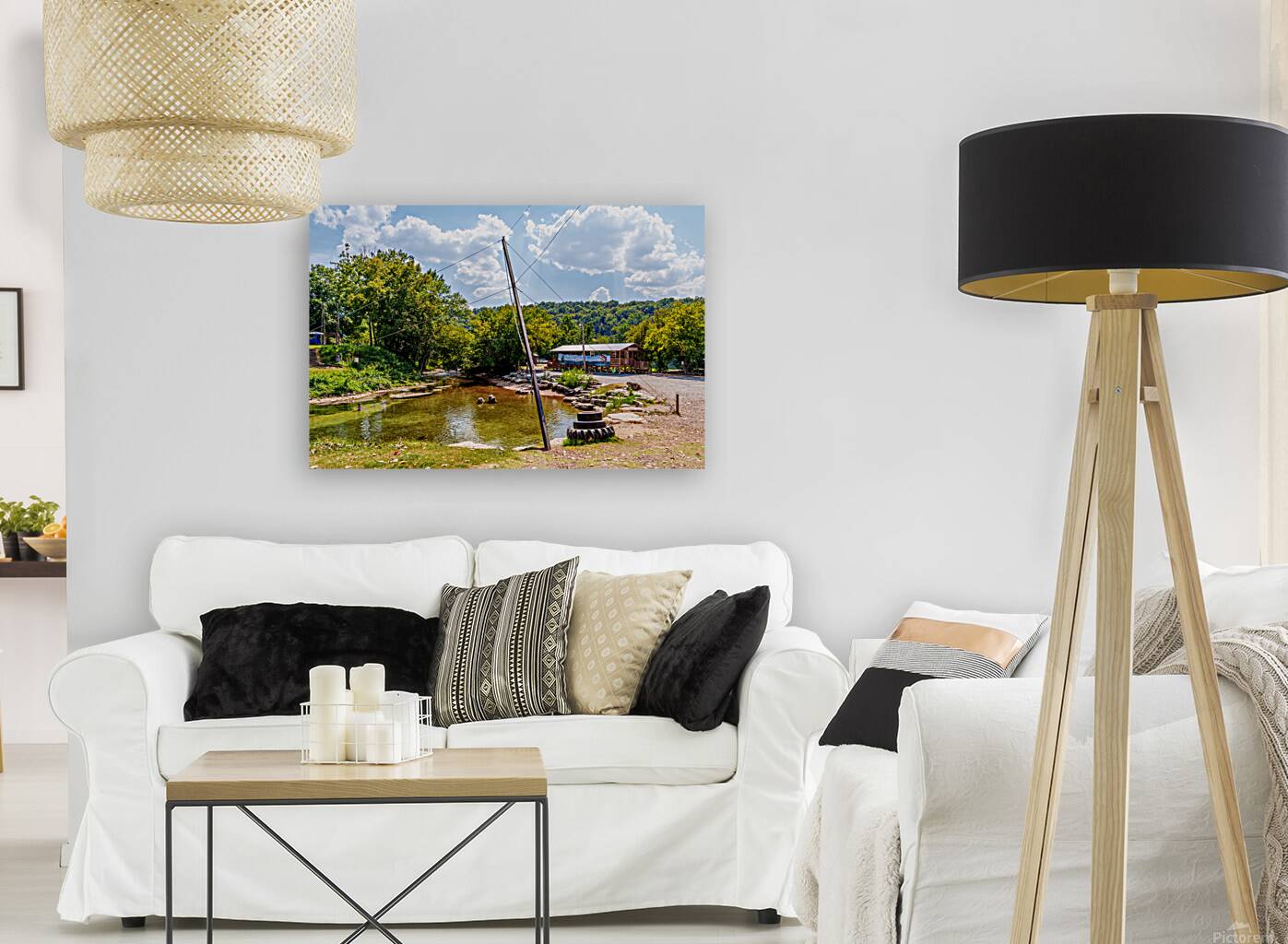 Rope Swing Big Spring Arkansas Reproduction