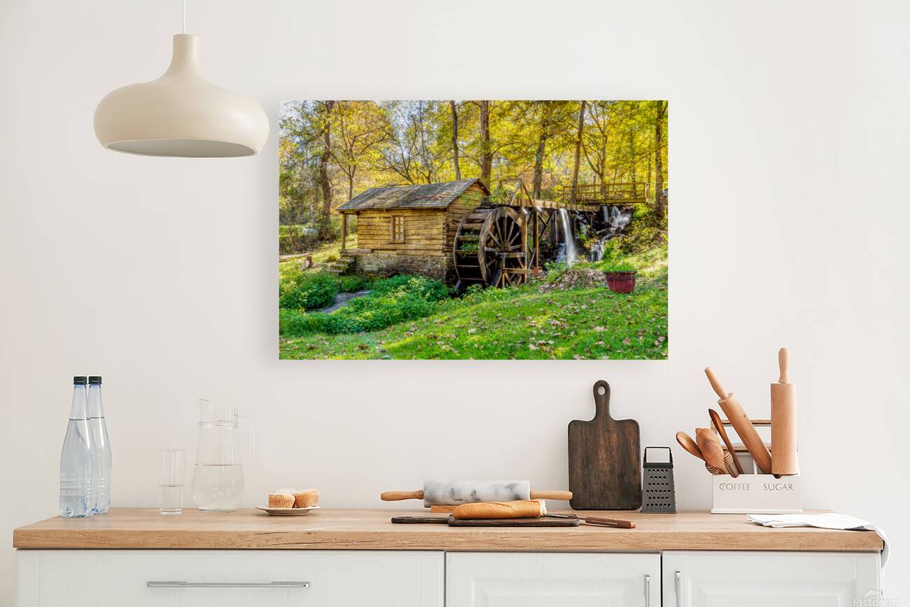 Rustic Charm Of Reeds Spring Mill Reproduction