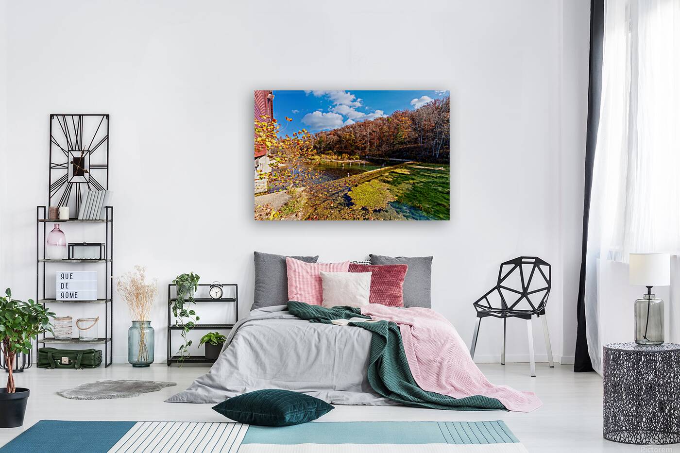 Rockbridge Mill Dam View Reproduction