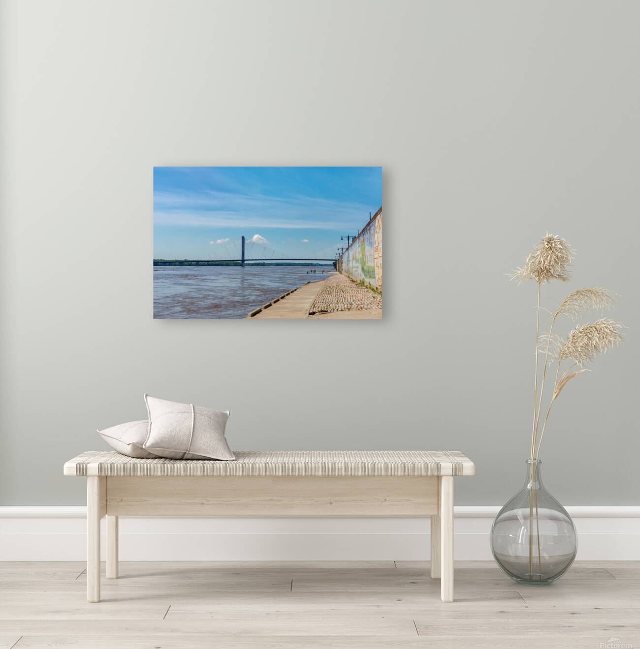 Cape Girardeau Mississippi River View Reproduction