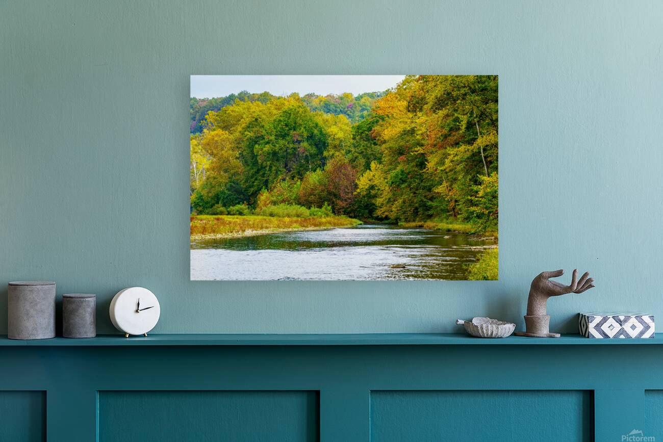 North Fork River Flows Into Fall Reproduction