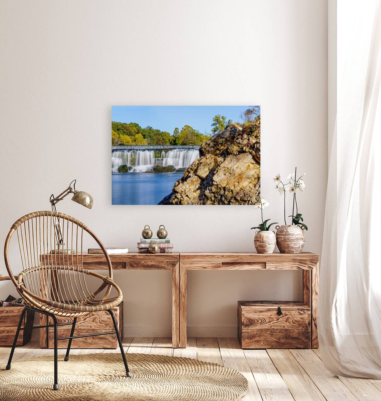 Grand Falls Chert Rock Focused Reproduction