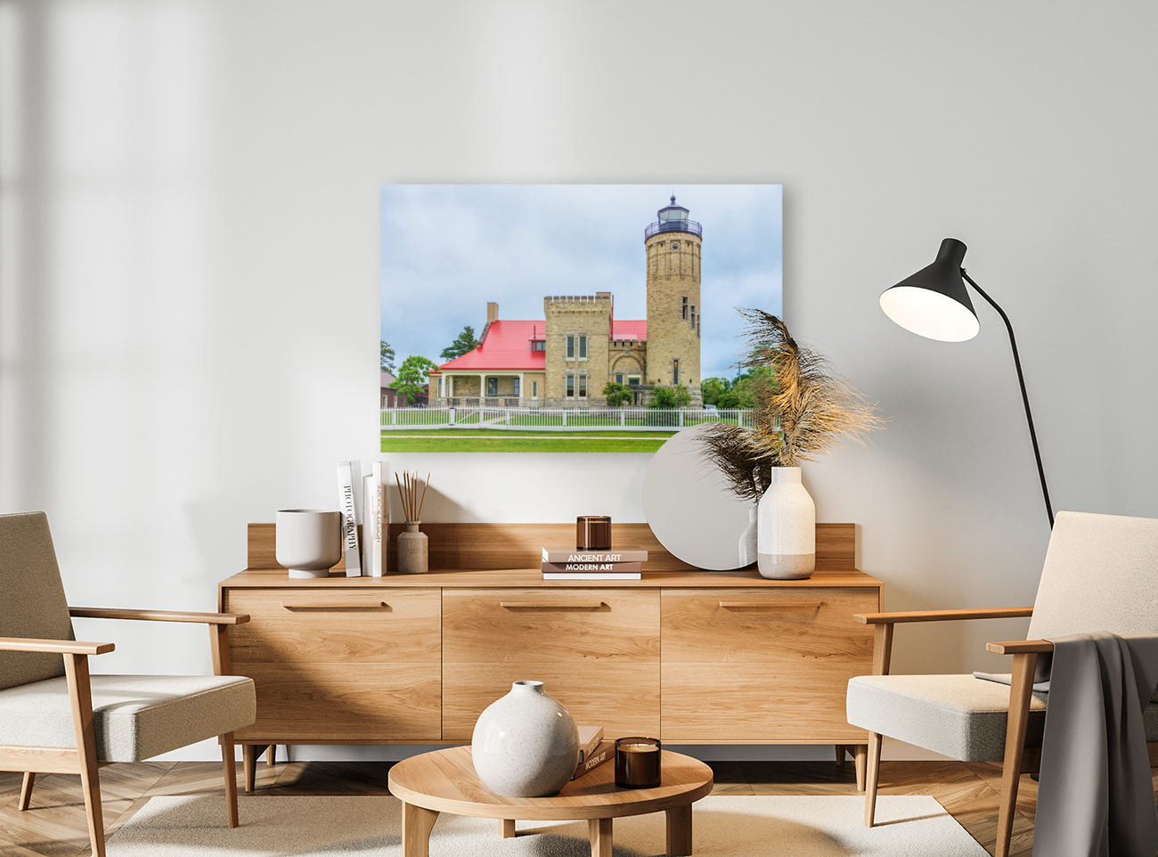 Old Mackinac Point Lighthouse Reproduction