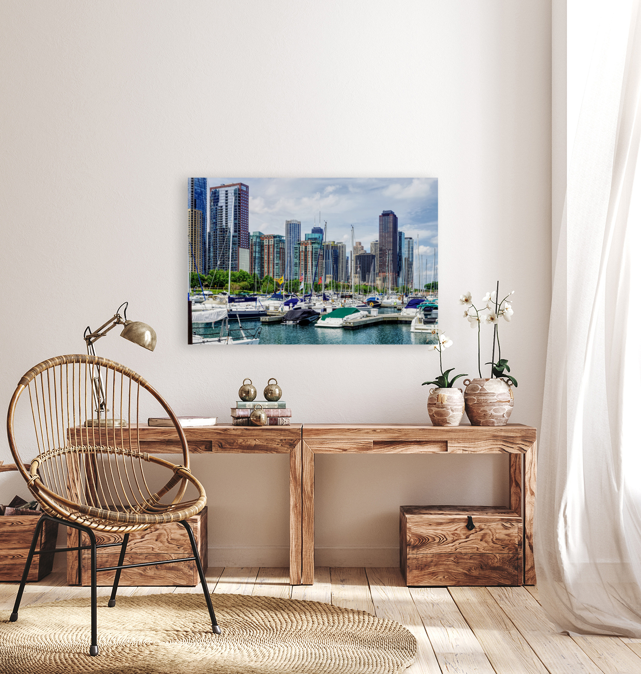 Chicago Harbor Reproduction
