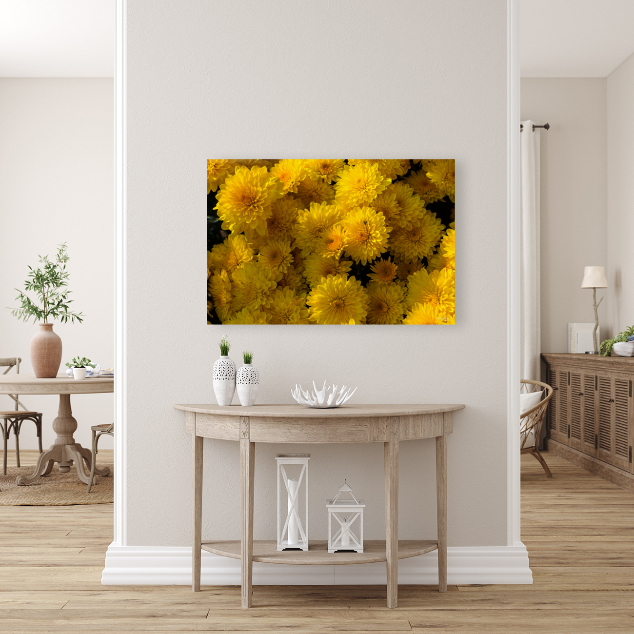 Golden Mums Reproduction