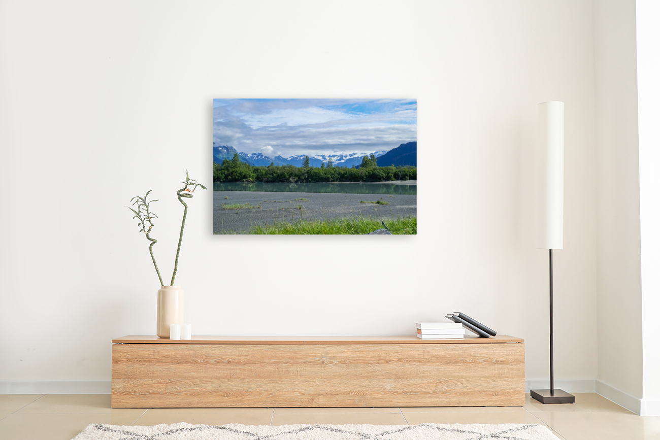Alaska Mountainscape Reproduction