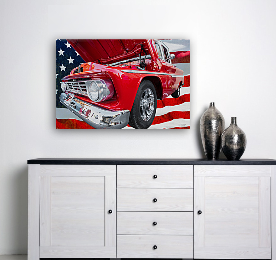 62 Chevy C10 Red Reproduction