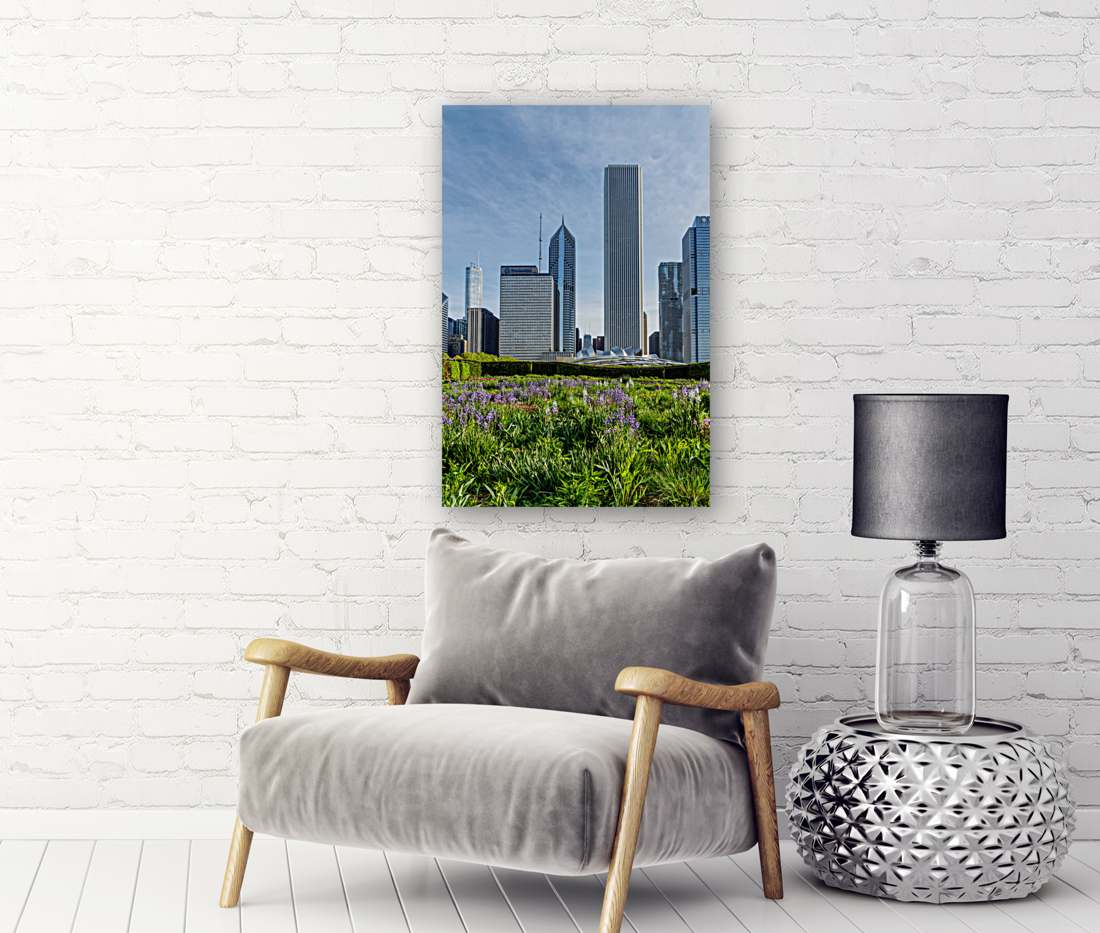 Chicago Spring Cityscape Reproduction