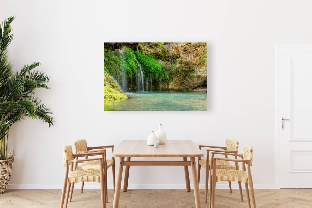 Soothing Waters At Dripping Springs Reproduction