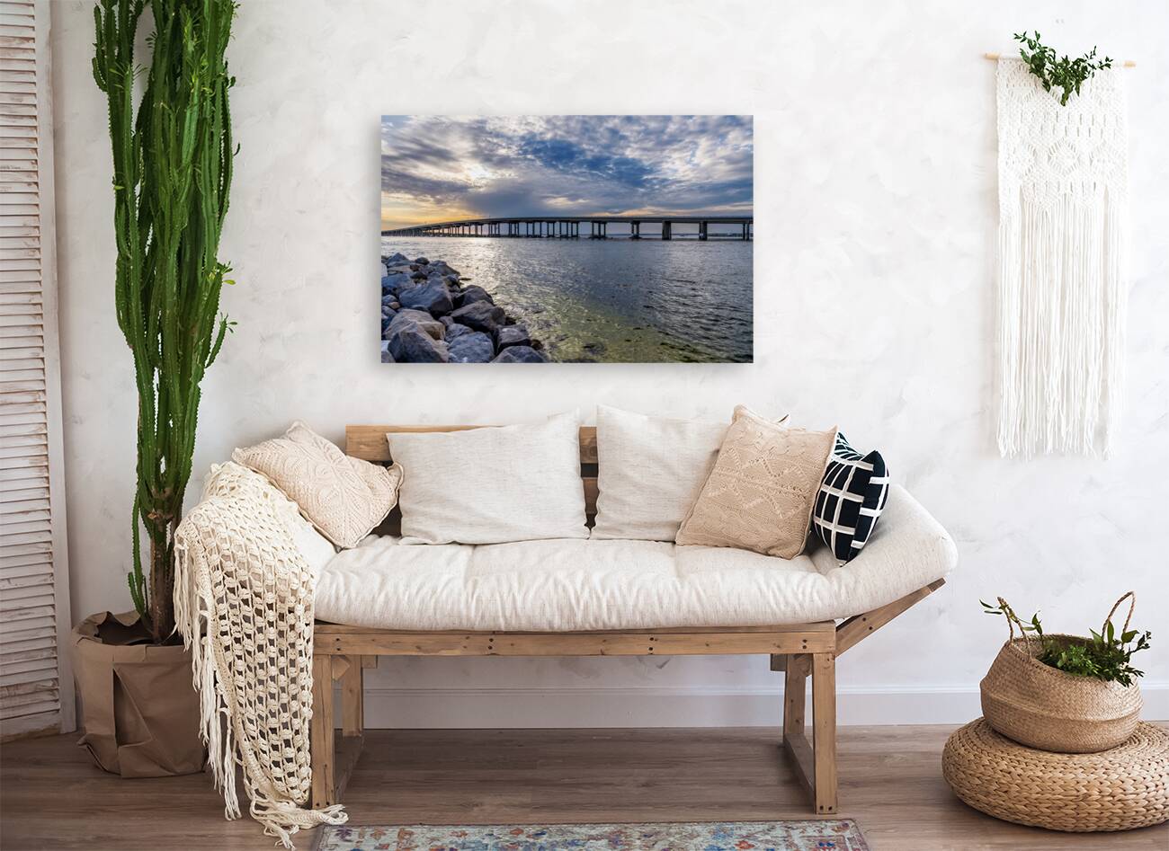 Destin Florida Bridges Evening Reproduction