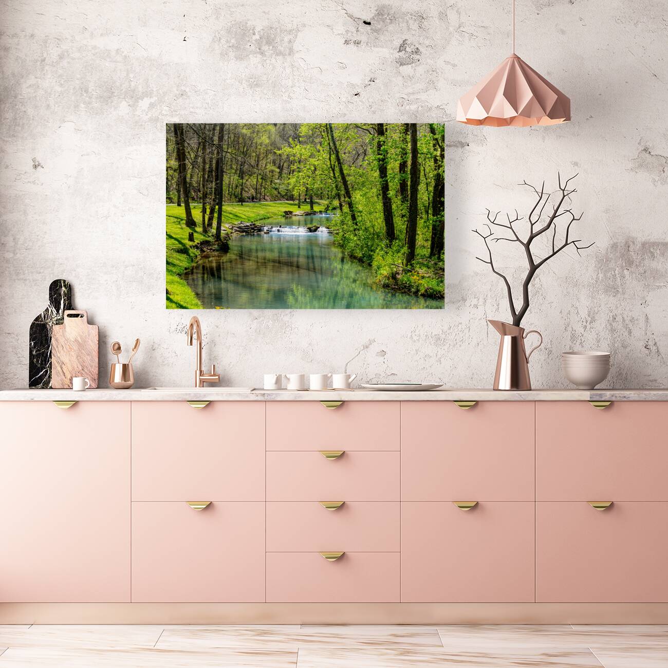 Green Spring Tranquility Reproduction