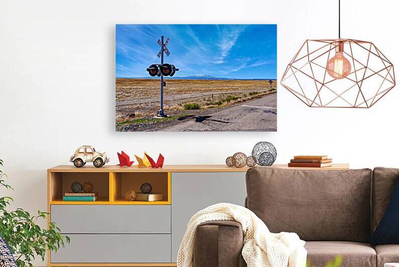Cisco Utah Railroad Crossing Lights by Jennifer White