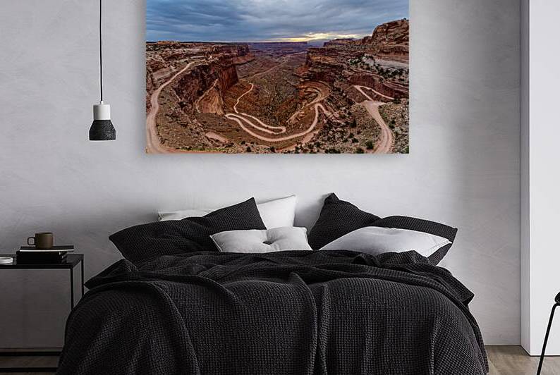 Morning Light Over Shafer Trail Viewpoint by Jennifer White