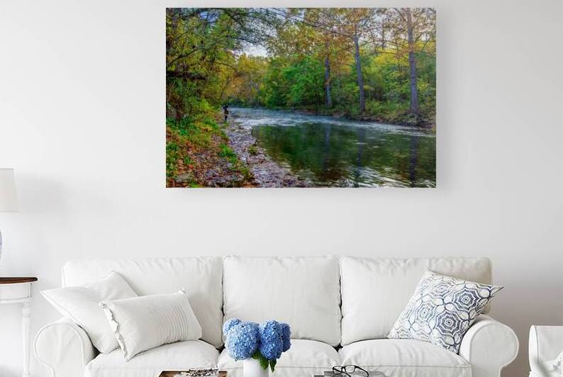 Fisherwoman Bennett Spring by Jennifer White