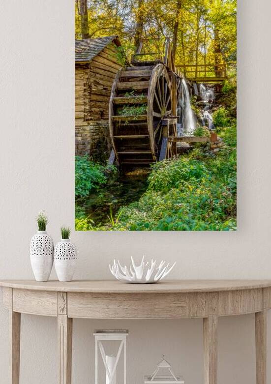 Reeds Spring Mill Water Wheel by Jennifer White