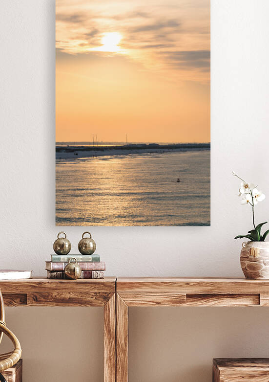 Navarre Gold Hour Paddle Boarding by Jennifer White
