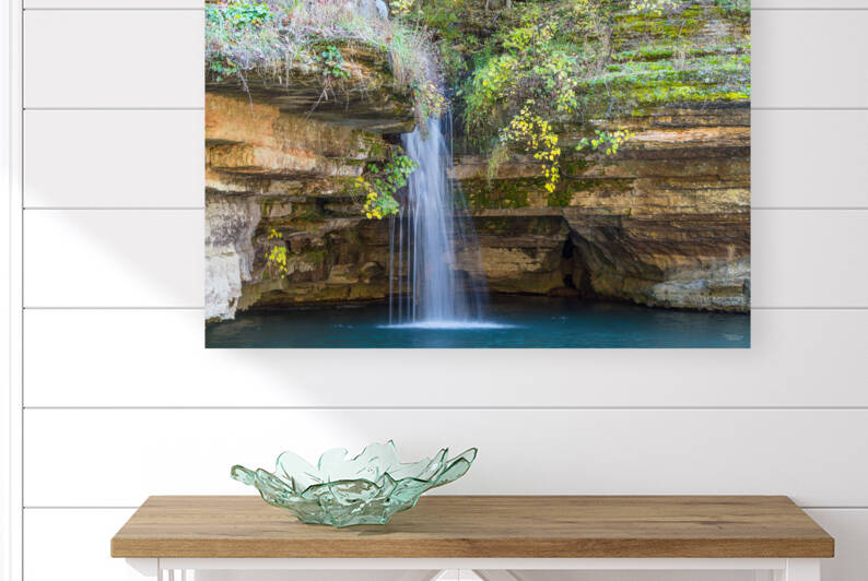 Glory Hole Waterfall Landscape by Jennifer White