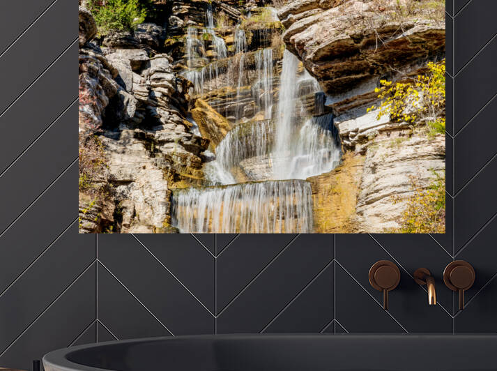 Indian Cliff Falls Top by Jennifer White