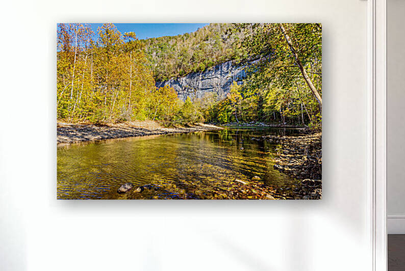 Autumn At Buffalo National River by Jennifer White