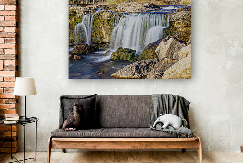 Cascading Joplin Waterfalls by Jennifer White