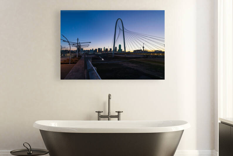 Dallas Texas Purple Morning by Jennifer White