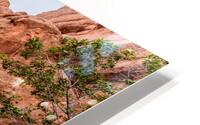 Inside Sand Dune Arch Mountain HD Metal print