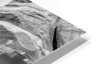 Sand Dune Arch Grayscale HD Metal print