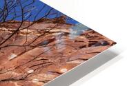 Capitol Reef Cliff View Vertical HD Metal print