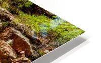 Flowing Midnight Falls Waterfall HD Metal print