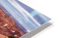 Looking Down At Upheaval Dome HD Metal print