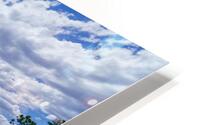 Dramatic Sky Over Pikes Peak HD Metal print