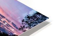 Sun Down At Fellows HD Metal print