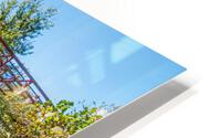 Bridge At Busiek State Forest HD Metal print