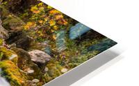 Rapids At Bennett Spring Pano HD Metal print