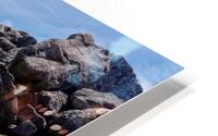 Shell Island Jetty Moving Waves HD Metal print