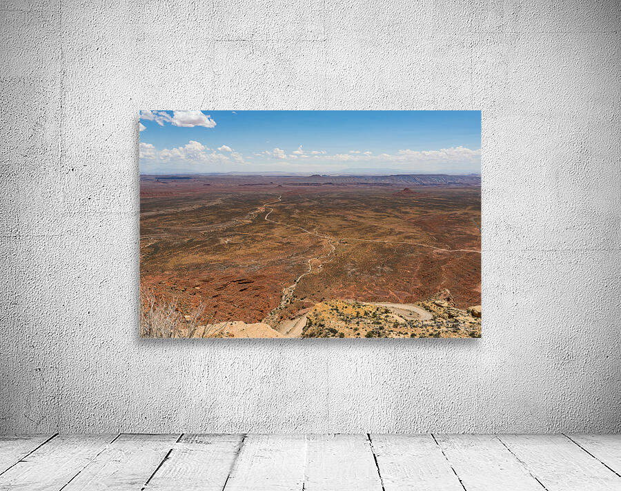 Moki Dugway Utah Top View Wall Preview