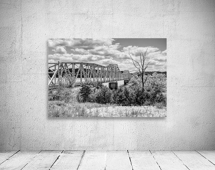 Kimberling City Bridge Missouri Grayscale Wall Preview