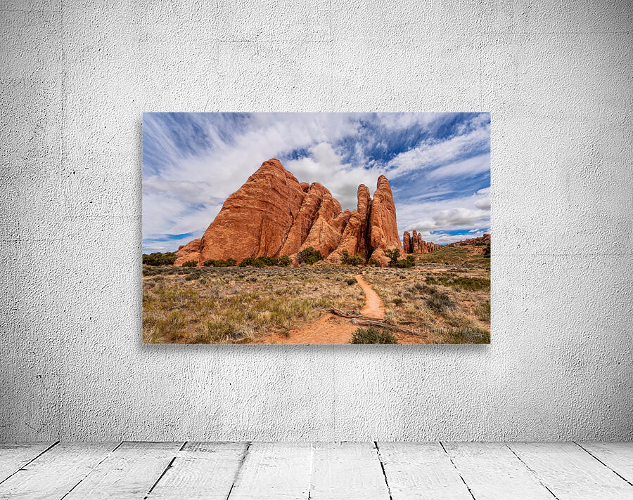 Sand Dune Arch Mountain Wall Preview