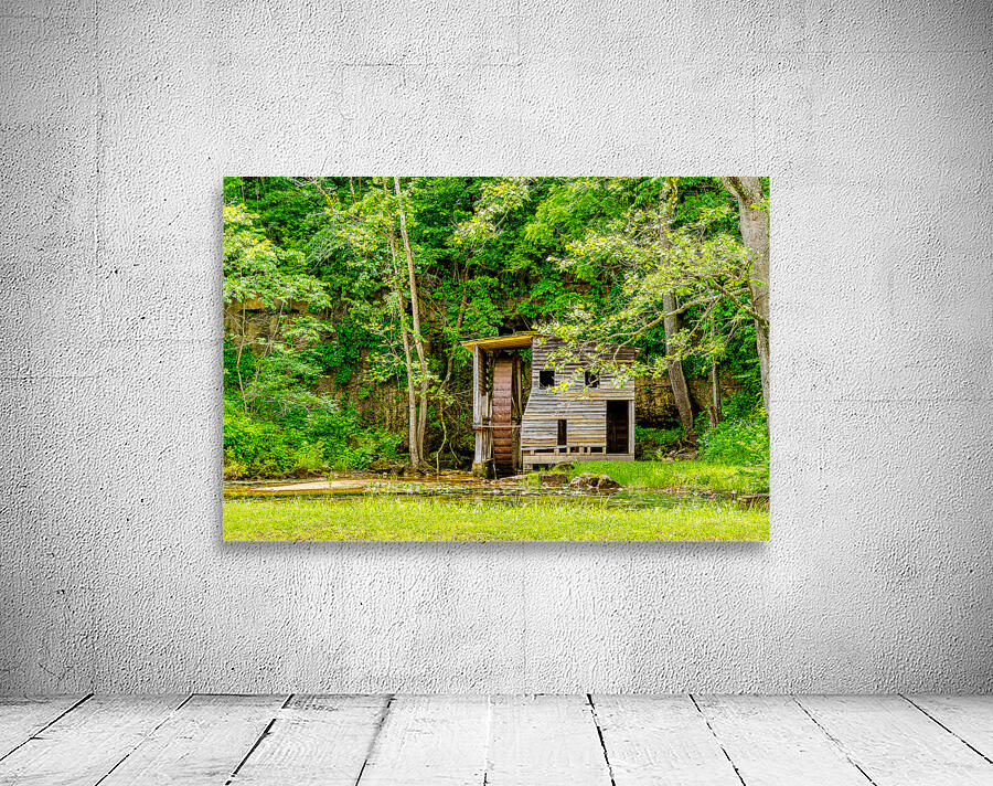 Vintage Falling Spring Mill Wall Preview