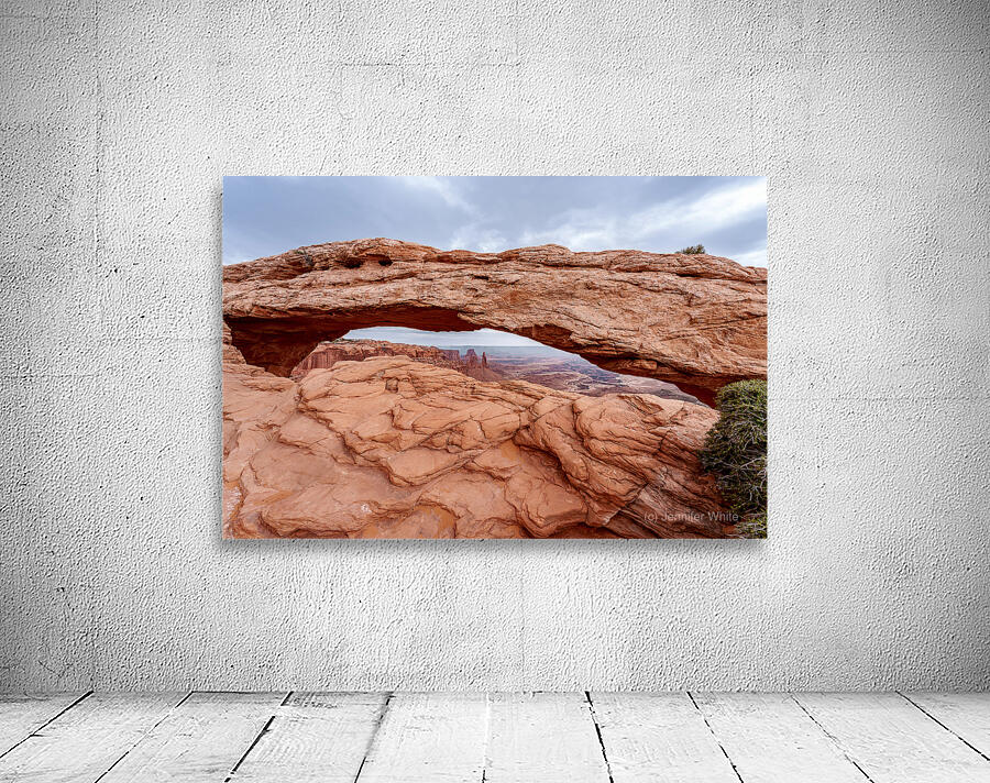 At Mesa Arch Canyonlands Wall Preview
