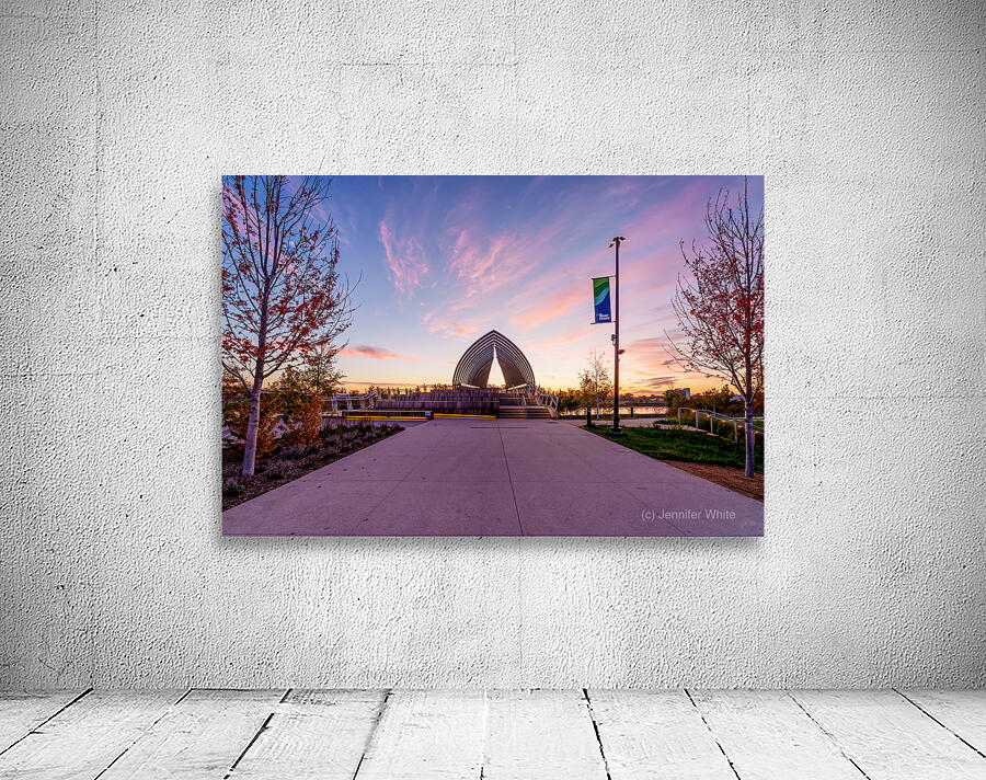 Pink Sunrise At Farnam Pier Wall Preview